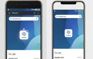 حالت هوش مصنوعی گوگل یه میانبر جدید تو مرورگر کروم برای اندروید و iOS پیدا کرده